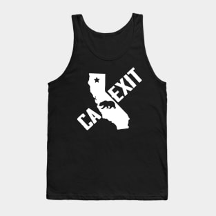 CALEXIT   (White) Tank Top